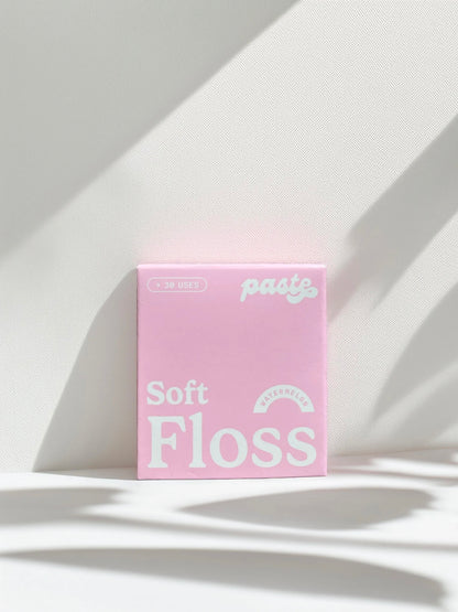 The floss is coated in remineralizing nano-hydroxyapatite to help strengthen enamel as you clean, using soft expanding fibers that reach gently between even the tightest teeth. It delivers a refreshing mint or watermelon flavor through powdered and microencapsulated aromas, is eco-friendly with fibers woven from recycled plastic bottles and packaged in sustainable cardboard, and is infused with gum-soothing coconut oil to ensure a smooth glide.